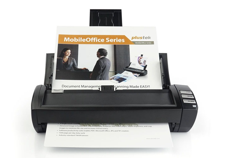 Plustek представила новый документ-сканер MobileOffice AD480