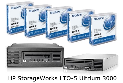 HP StorageWorks LTO-5 & Sony Ultrium LTO5