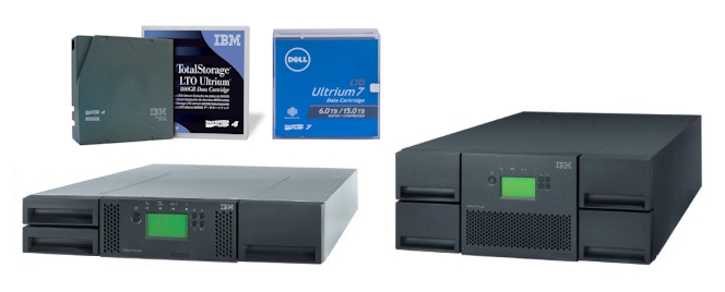Ленточные библиотеки IBM TS3100 / TS3200 и картриджи LTO по выгодным ценам