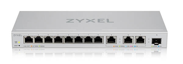 Zyxel объявила о выпуске нового мультигигабитного коммутатора XGS1250-12