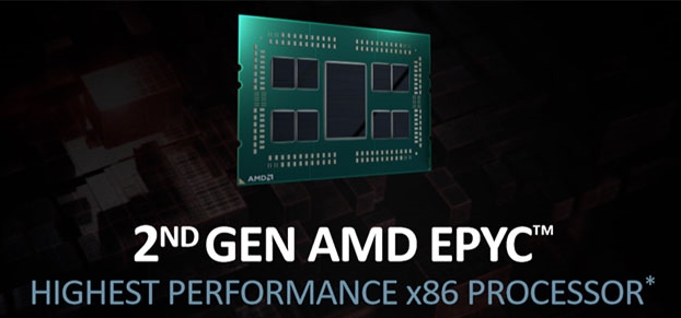 dell emc, hpe, lenovo и другие производителя серверов теперь поддерживают процессоры amd epyc 7fx2