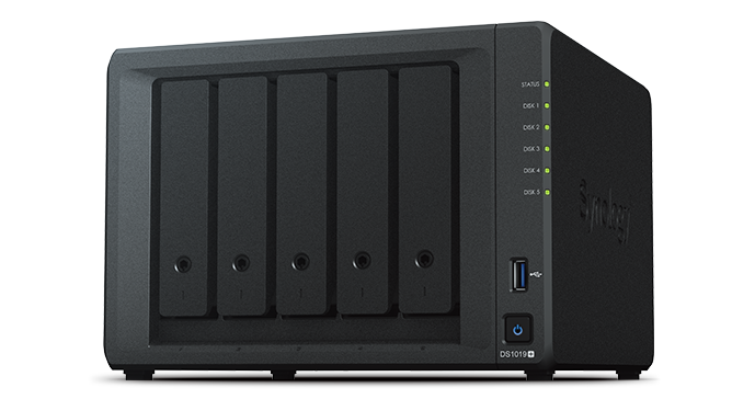 Synology представляет сетевой накопитель DiskStation DS1019+