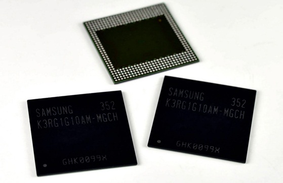 Samsung выпустила чип памяти LPDDR4 DRAM на 8 ГБ 