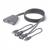 (F1DK102U) 2х портовый KVM-переключатель Belkin Omniview со встроенными кабелями, USB