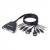 (F1DL102P) 2х портовый KVM-переключатель Belkin Omniview с поддержкой аудио и встроенными кабелями, PS/2