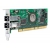 Qlogic Контроллер 2Gb Dual Port FC HBA, 133MHZ PCI-X, Low Profile, LC multi-mode optic (QLA2342L-CK)